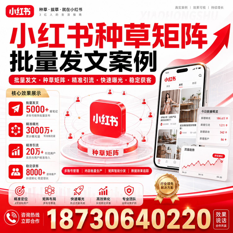 塔城小红书种草矩阵批量发文案例